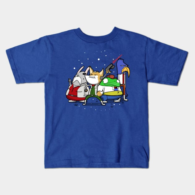 Let's rock and roll! Kids T-Shirt by Aniforce